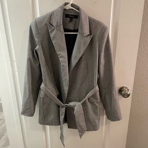 Houndstooth blazer
